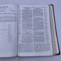 Holy Bible Scofield Study System NASB 5514RRL RARE Leather NASB Red Letter 2005