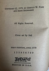 Heroic Fantasy 1979 DAW No 334 Paperback 1st Printing Anthology Vintage PB