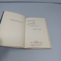 Servants of the Word: 1960 Westminster Press Hardcover by James D. Smart