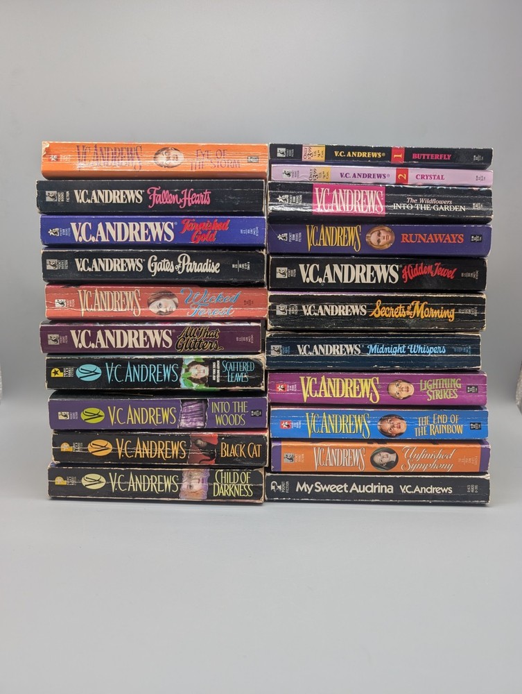 Lot Of 21 VC Andrews Paperback Books Various Series Mix
