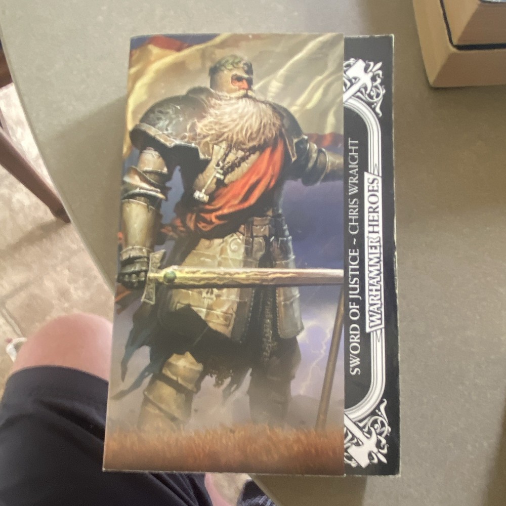 Warhammer Sword of Justice Chris Wraight PB Warhammer Heroes English Black Lib