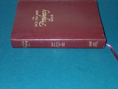 Jack Van Impe Prophecy Bible KJV 1999 Imitation Leather Red Letter Clean Pages