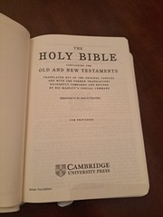 KJV White Gift Bible White French Morocco Leather 23W by Not Available (1990,…