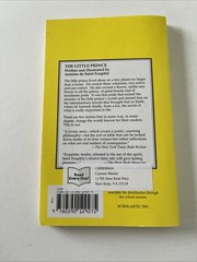 The Little Prince – Paperback By Antoine de Saint Exupery – GOOD