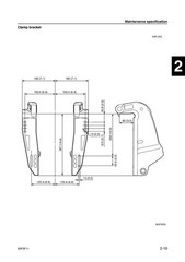 YAMAHA F150A FL150A Outboard Motor Service Manual BIND, FRONT & BACK, XL FOLDOUT