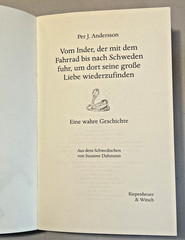 GERMAN ~ Vom Inder, der mit dem Fahrrad bis nach… (2013) ~ Per J. Andersson