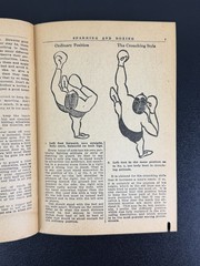Vintage 1935 The Art of Sparring & Boxing Self-Defense Manual Booklet Johnson