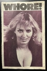 1976 Xaviera Hollander Supersex Promo WHORE Adult Advertising Insert / Scarce