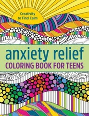 Anxiety Relief Coloring Book fo- paperback, Callisto Publishing, 1638784361, new
