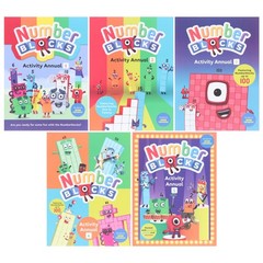 Numberblocks Fun Activity Annuals 5 Books Paperback By Sweet Cherry Publishing