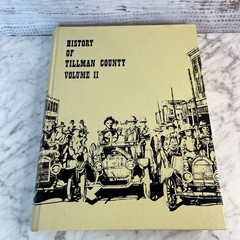History of Tillman County OK Volume II Hardcover Book 1978 Historical Society