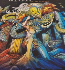 Mythic World Artist Coloring Book by Kerby Rosanes Paperback