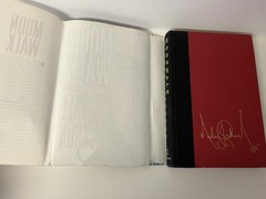 Moonwalk by Michael Jackson 1988 HCDJ Stated First Edition Printed Signature