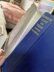 Prophecy’s Light on Today first Edition Antique hardBack
