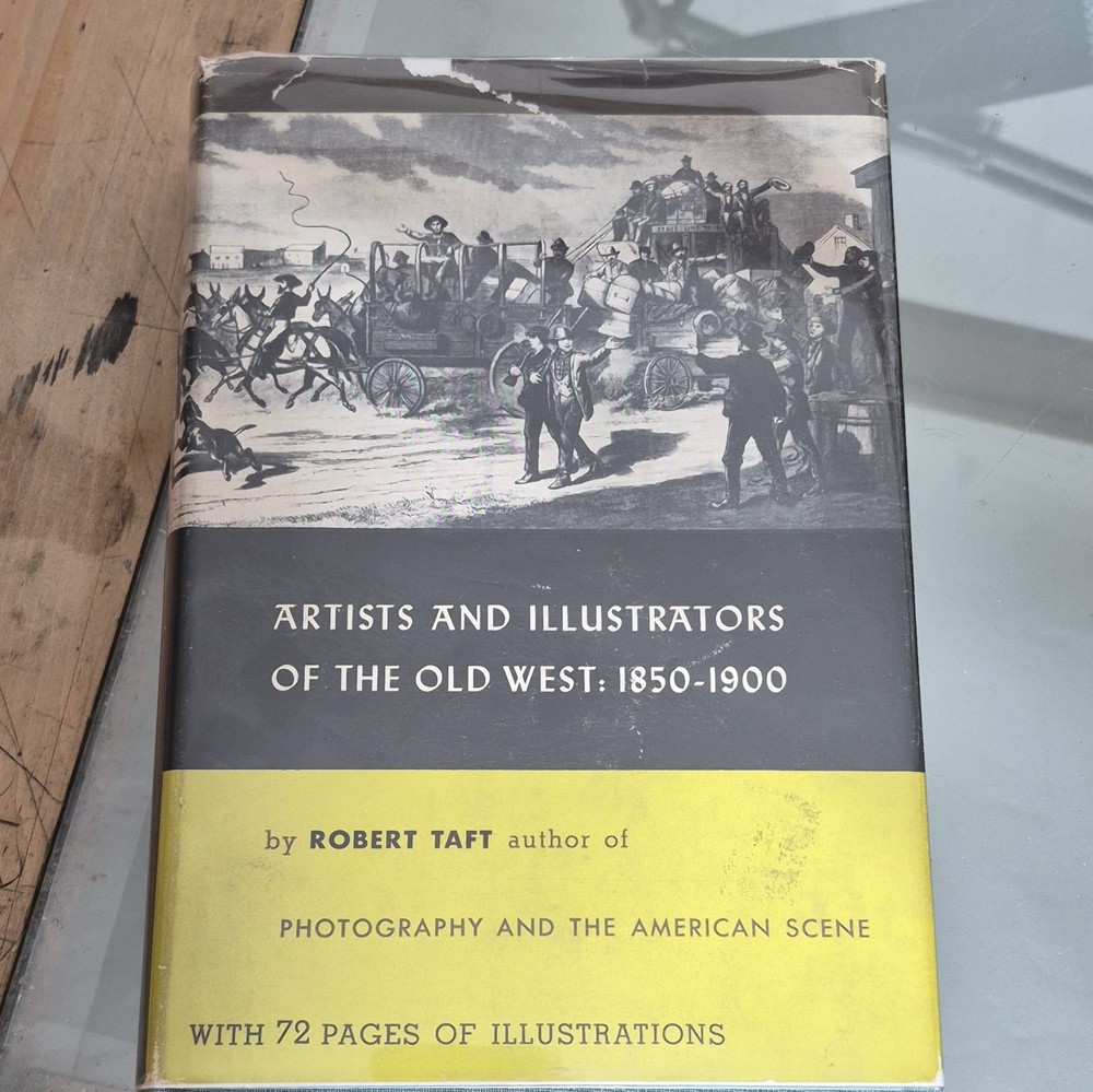 Charles Scribner’s Sons Artists & Illustrators of the Old West 1953 HC DJ