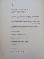 Dan Brown 6 FIRST EDITION Hardcovers – 5 Book Robert Langdon Series + Two More