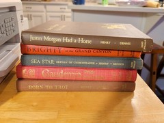 SIGNED Born to Trot Marguerite Henry Lot 5 Vintage Hardcover Books Wesley Dennis