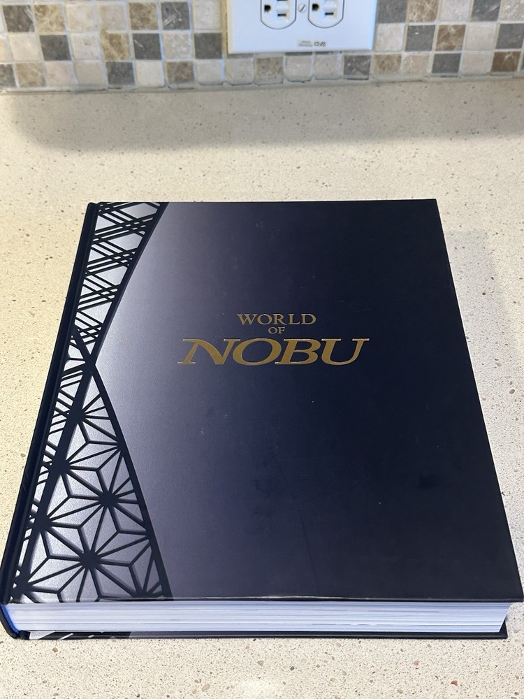 World of Nobu, Nobuyuki Matsuhisa, 2018 HC 1st Ed, Coffee Table Book Signed