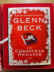 Glenn Beck – THE CHRISTMAS SWEATER – Boxed Hardcover w/DJ – SIGNED by Beck w/COA