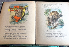 Antique Children’s Illustrated Book Rainy Day Stories Mcloughlin Brothers 1800’s