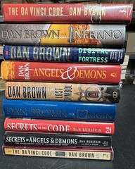 Complete Series Set ROBERT LANGDON 1-5 Dan Brown Lot 9 Most 8 Hardcovers