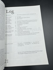 Log 21 Winter 2011 Architecture Journal Rem Koolhaas Eisenman Gehry