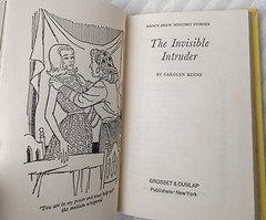 Nancy Drew Mystery Stories #46 The Invisible Intruder 1969 Hardcover by Carolyn
