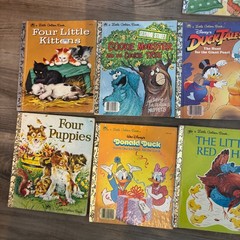 Lot Of 13 Little Golden Book mixed Children’s Books – Rabbit is Next – Sesame St