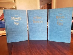 The Lord of the Rings J.R.R. Tolkien 1961 1st editions, 10th/8th/8th impressions