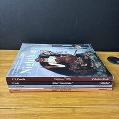 Lot of 4 Palladium Books Complete Role-Playing Game Nightbane & World Book 1-3