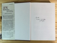 JFK And The Unspeakable by **James Douglas*Autographed* 2nd Print Hardcover DJ