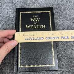 The Way to Wealth By Benjamin Franklin Applewood Books 1986 6.75″ x 4.25″ HC