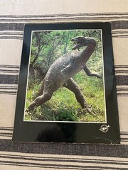 Prehistoric Monsters Dinosaur Book 1987 Jean-Philippe Varin Illustrated PB
