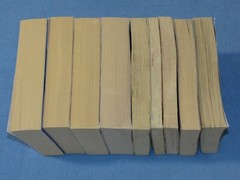 9 Book Lot: HEROES OF OLYMPUS 1-4 & PERCY JACKSON 1-5 by Rick Riordan ~DISNEY