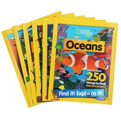 Find it! Explore it! By National Geographic Kids 6 Books Set – Ages 5-7 – PB
