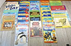 Lot Of 34 Level 1 2 First Reader Step Into Reading Books Lego Disney Scholastic