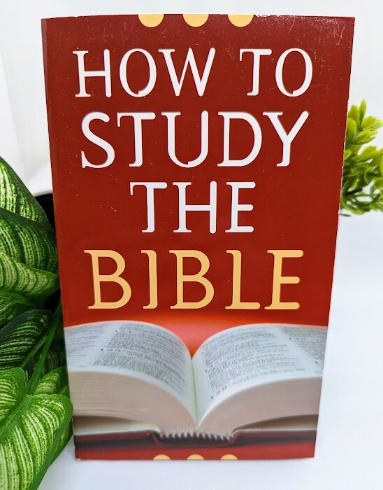 Value Bks.: How to Study the Bible by Robert M. West (2007, Perfect)
