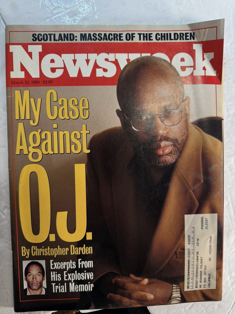 Newsweek Magazine March 25 1996 My Case Against M406