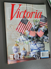Victoria Magazine -July/August Issue -Festive Summer-Celebrating America’s 250th