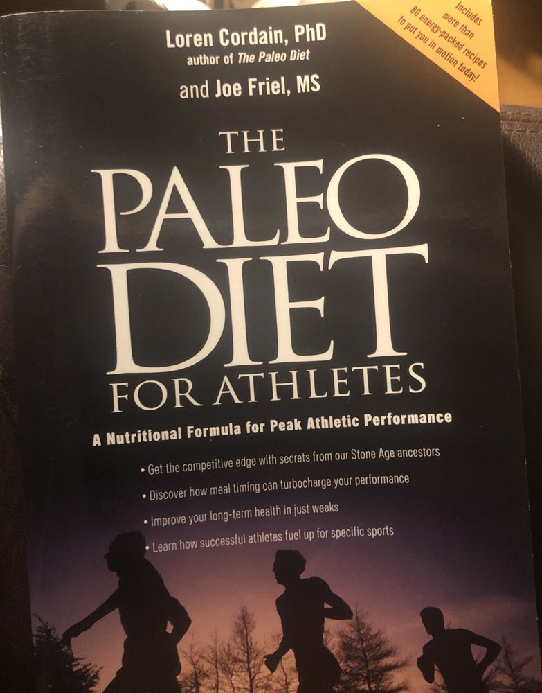 The Paleo Diet for Athletes A Nutritional Formula Peak Athletic Book Fast Ship