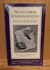 NEW / SHRINK WRAP: Notes from Underground: A Norton Critical Edition Dostoevsky