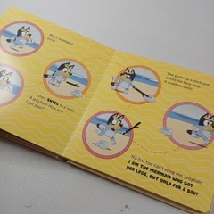 Bluey The Beach Lift-the-Flap Book Kids’ Interactive Board Book