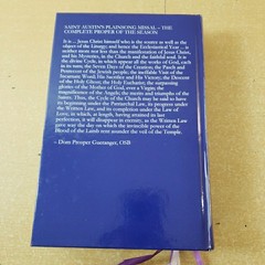 Saint Austin’s Plainsong MISSAL Lancelot Andrewes Press Hardcover 2008 Orthodox