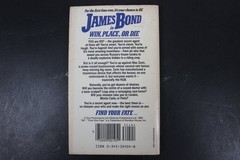 James Bond in Win, Place, or Die R.L. Stine 1985 First Ed Find Your Fate PB