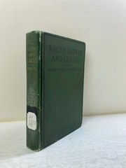 Races, Nations, and Classes by Miller Ex-library 1924 HC