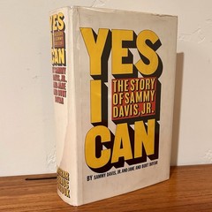 YES I CAN Sammy Davis, Jr. SIGNED HCDJ Singer Actor Rat Pack Memoir 1965 F/NF