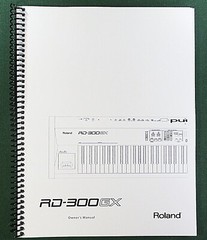 Roland RD-300GX Owner’s Instruction Manual: 108 Pages & Protective Covers!