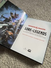 Dungeons and Dragons Lore and Legends A Visual Celebration Coffee Table Book 12”