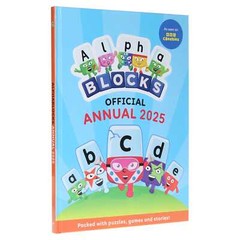Alphablocks Annual 2025: By Sweet Cherry Publishing – Ages 3-5 – Hardback