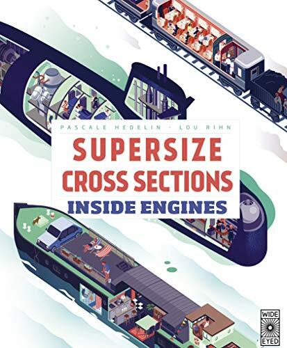 Supersize Cross Sections: Inside Engines by Hedelin, Pascale Book The Fast Free